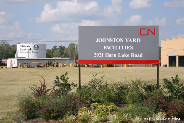 CN Johnston Yard or is it IC Johnston Yard ? - M.J. Scanlon