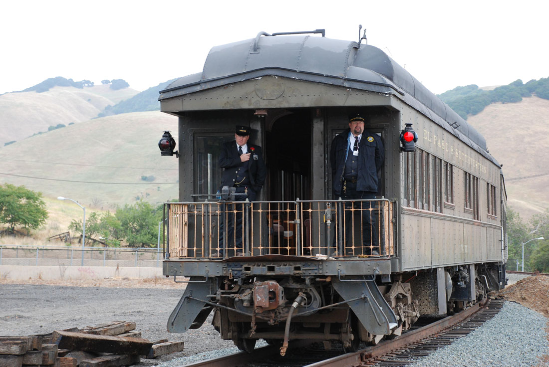 Conductor and Brakeman of the SP 2472