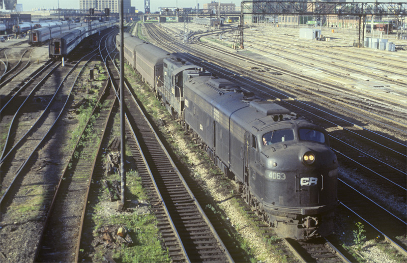 CR E-8 #4063, Chicago, IL, July, 1978, photo by Chuck Zeiler