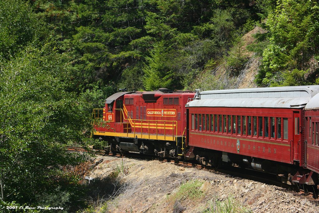 CWR #64 Pulls up the Grade from Northspur
