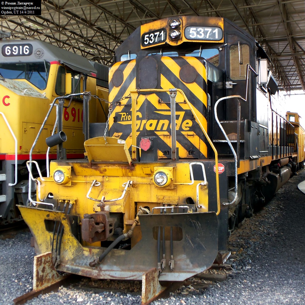 DRGW 5371 SD40T-2
