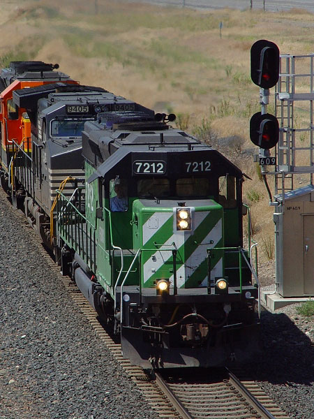 Eastbound mixed consist