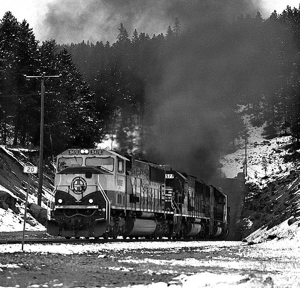 Head-end Coal Train