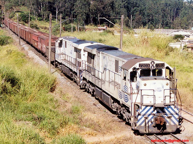 Locomotives in Mayrink 66