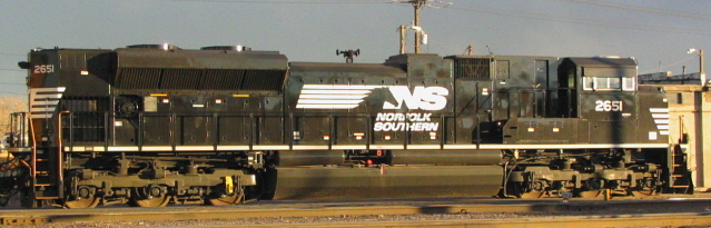 NS in the UP yard