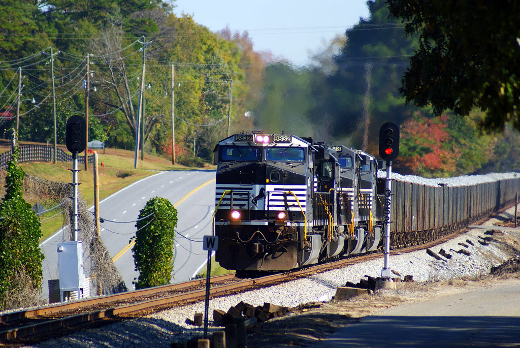 NS Rock Train Heading West