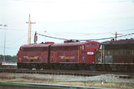 Ohio Central Units waiting at CSXs Yard for the ACWR