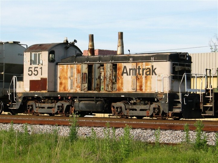 Old Amtrak Switcher