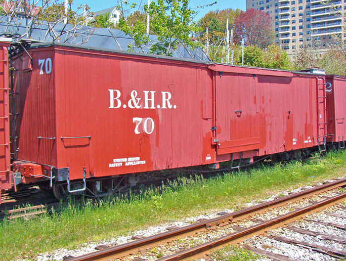 Old Freight Car, Maine NGRR