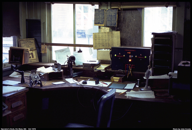 Operator's Desk, Cle Elum Depot