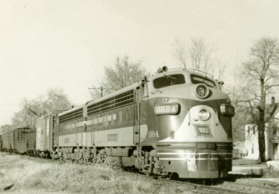Pennsylania Railroad at Minier Il