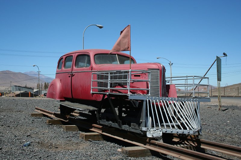 Rail Car at El Salvador, Chile