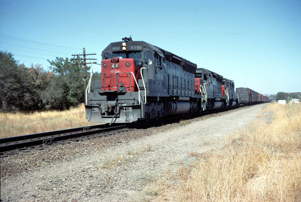 SD45's thundering past