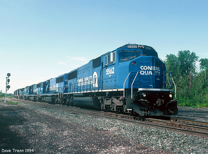 Southbound (then West ) Conrail ENG-431