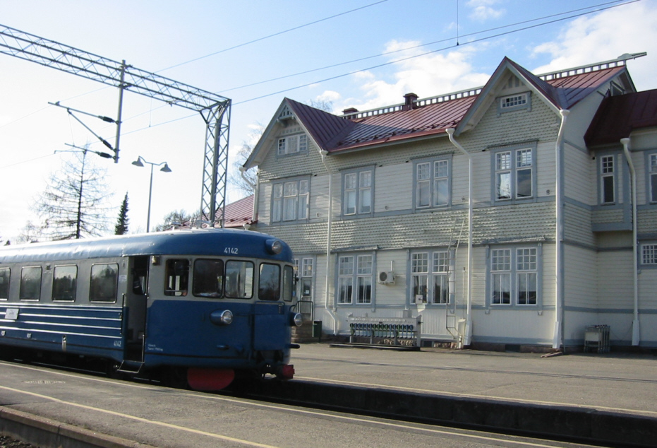 Special Dm7 #4142, Kajaani railway station