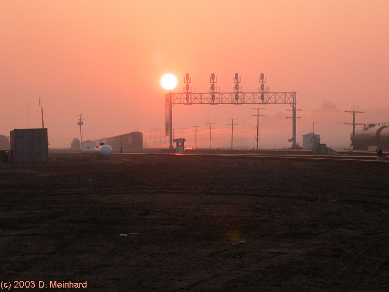 Sunrise at Tunnel Yard