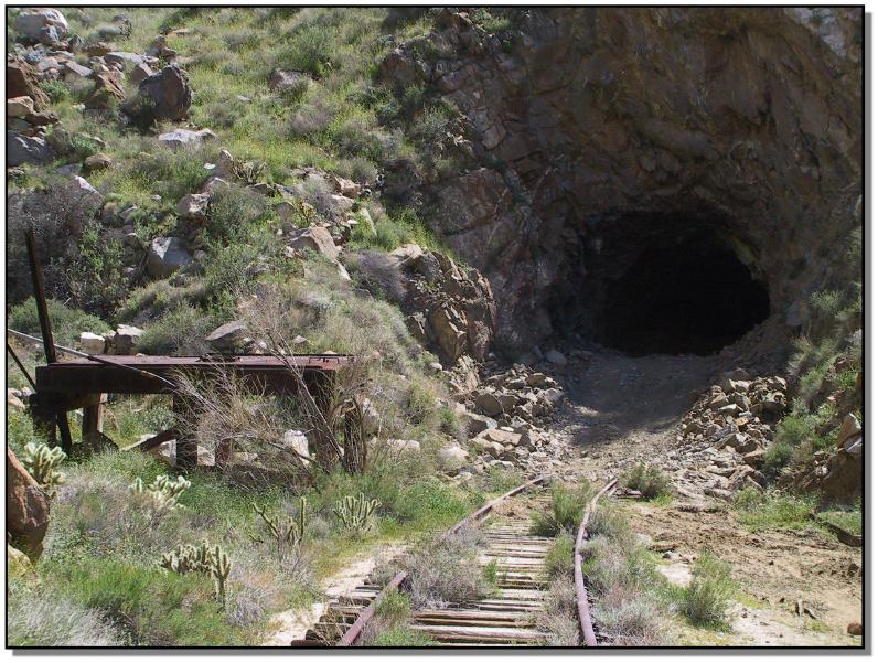 Tunnel 8 (re-opened!) north side - Carrizo Gorge