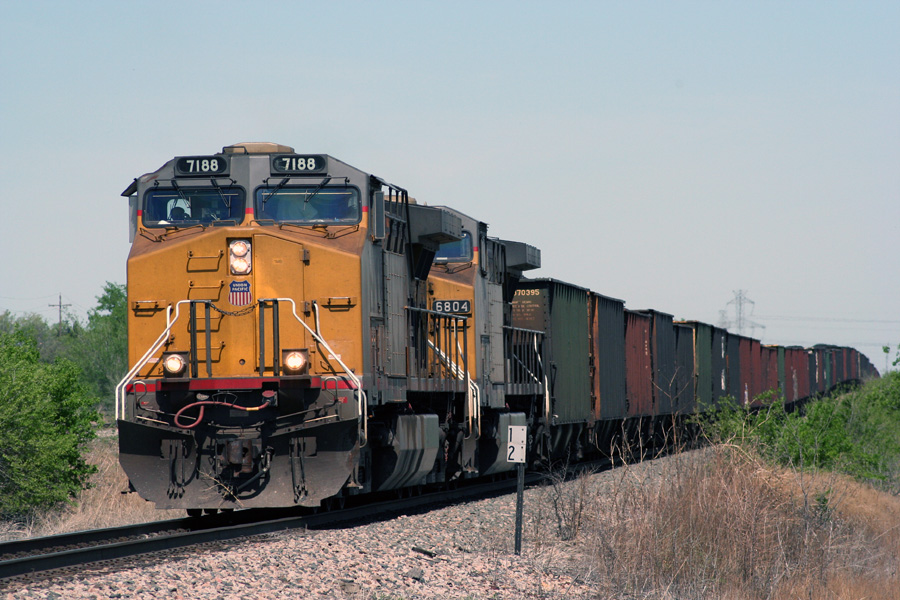 UP 7188 Coal Train