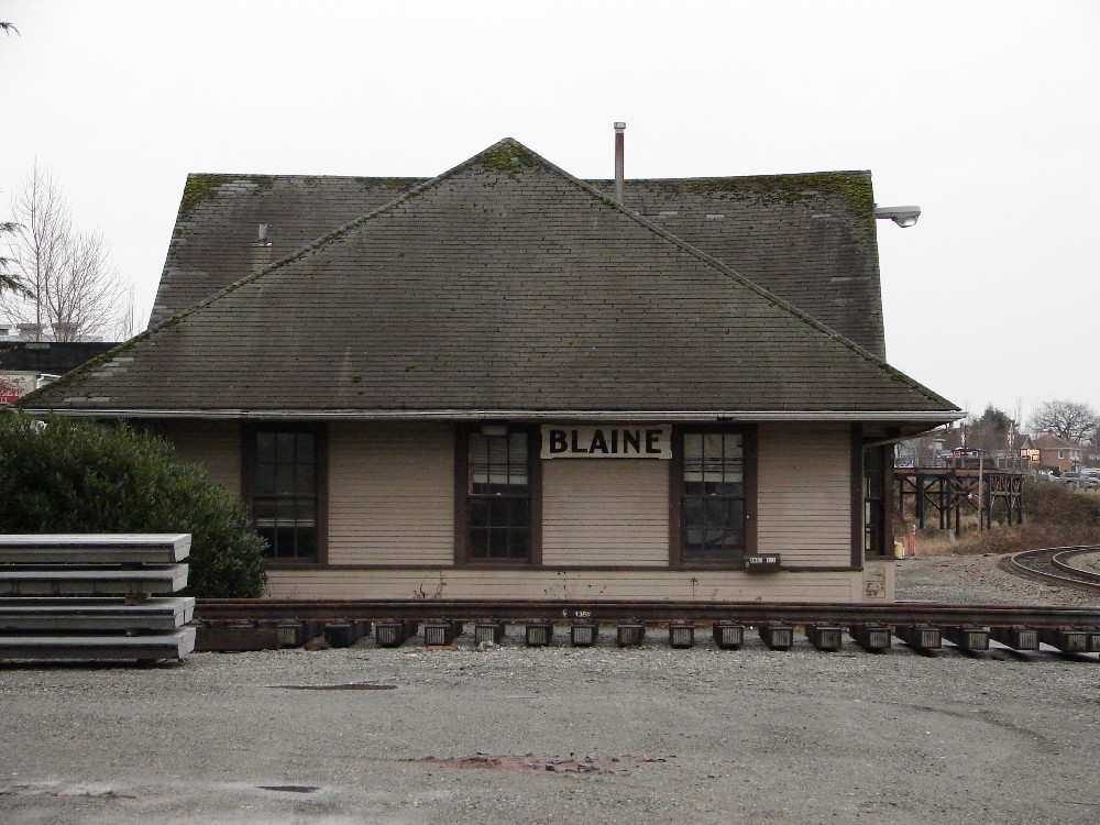 US Ex Great Northern Depot  Blaine,WA  January 08,2010