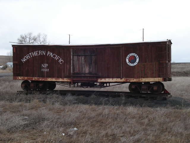 Wooden Freight Car