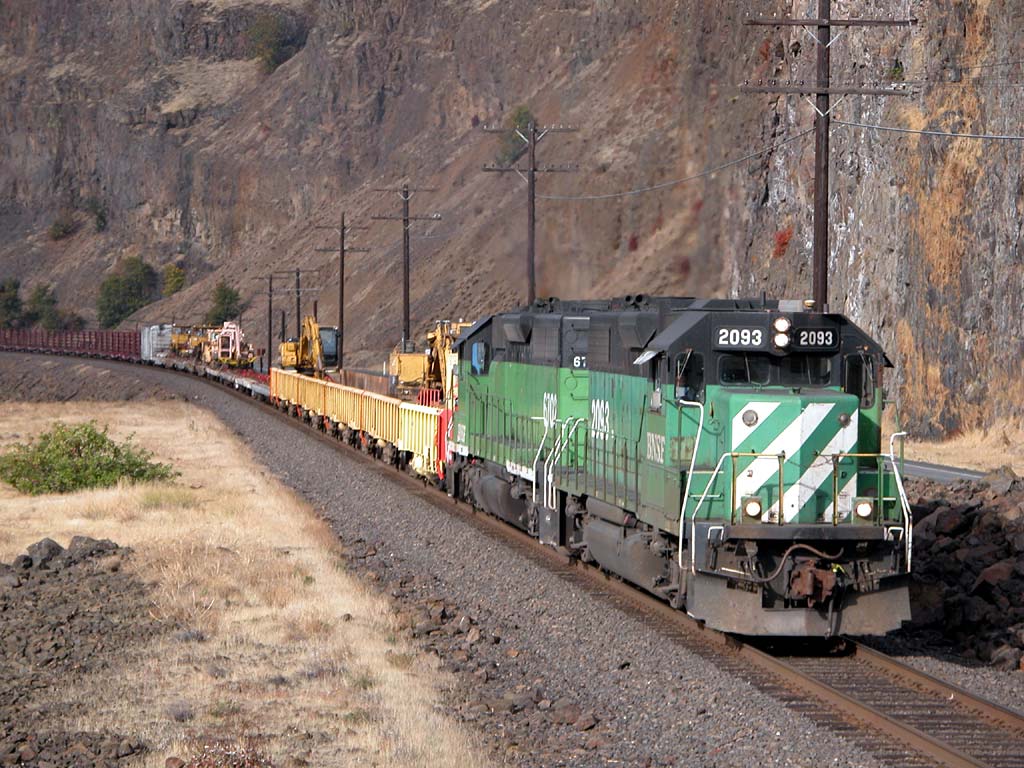 Work train in the Gorge